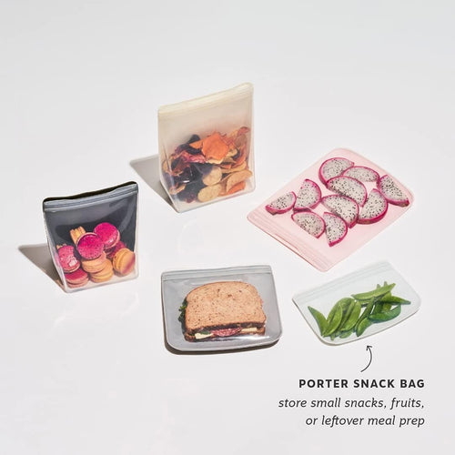 10oz Portable Silicone Snack Bag - Mint