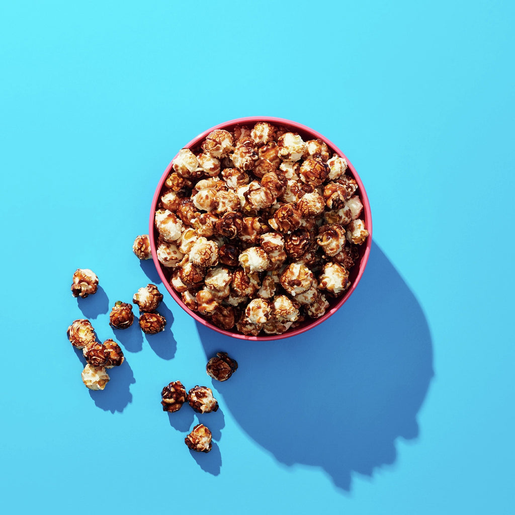 Popcorn Snack with Cocoa Glaze