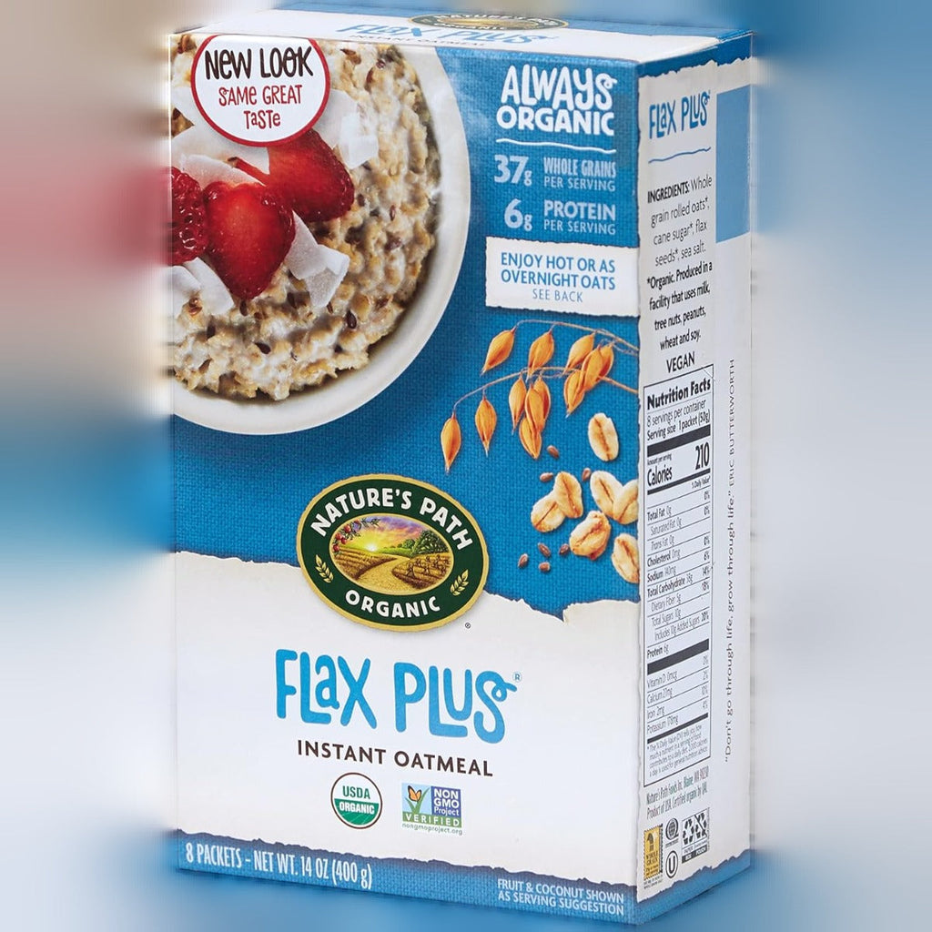 Organic Flax Plus Oatmeal (8 CT)