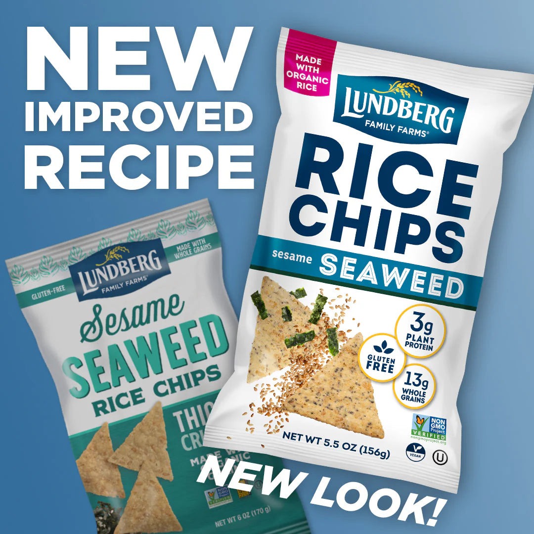 Sesame Seaweed Rice Chips