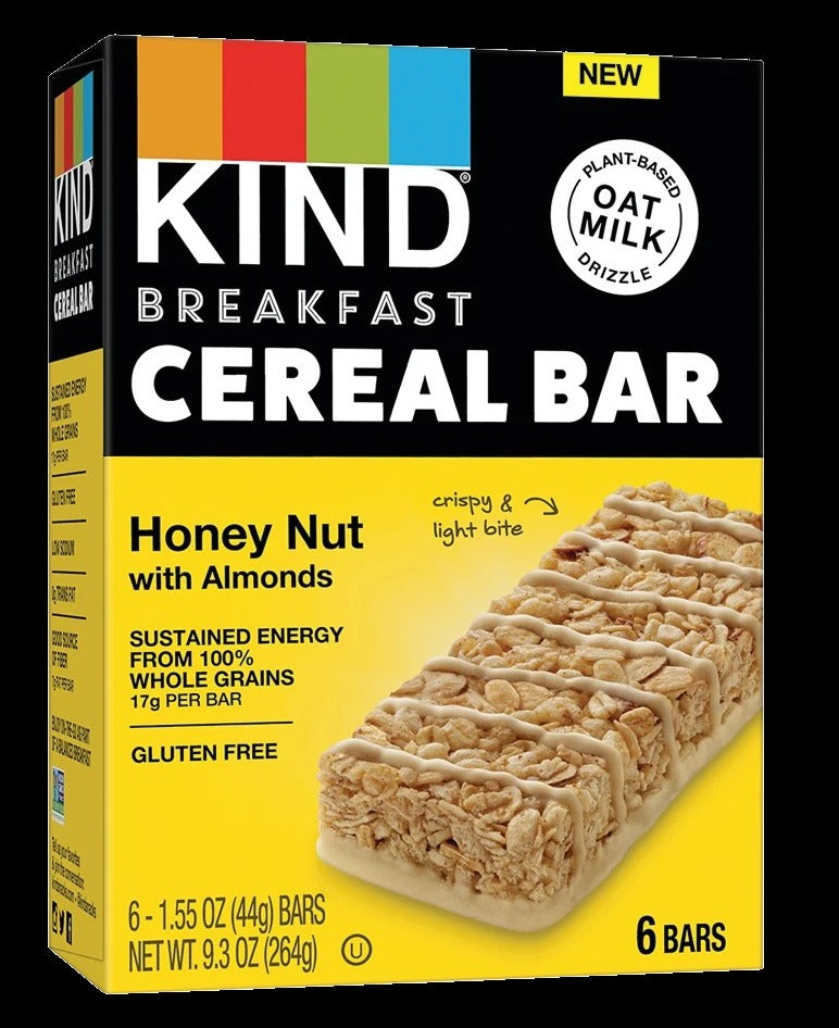 Honey Nut with Almonds Cereal Bar (6 CT)