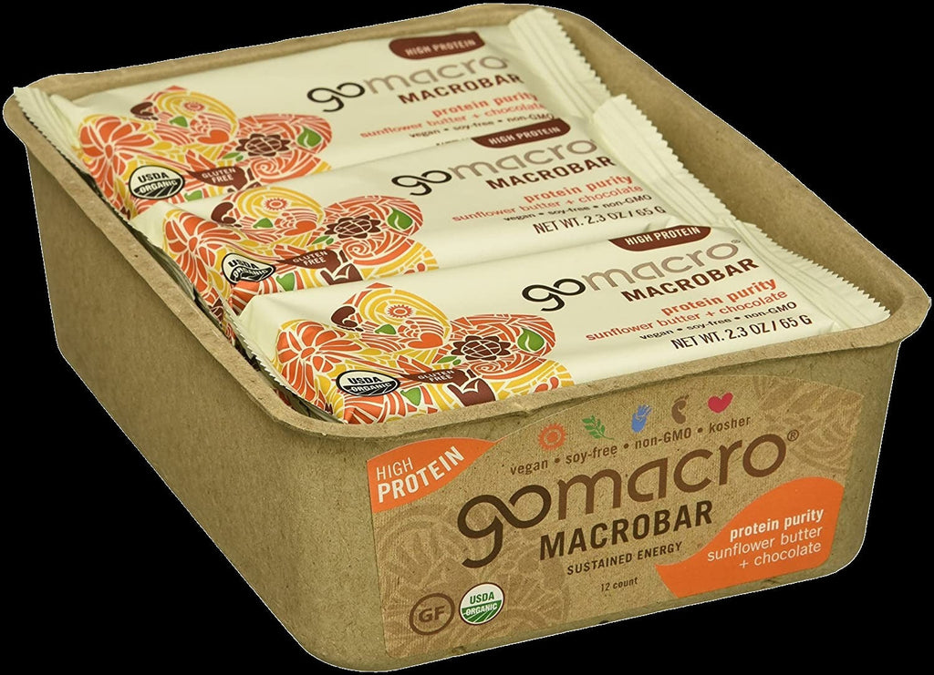 Sunflower Butter and Chocolate Macrobar (12 PACK)