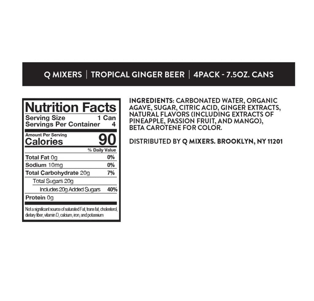 Tropical Ginger Beer (4 CT)
