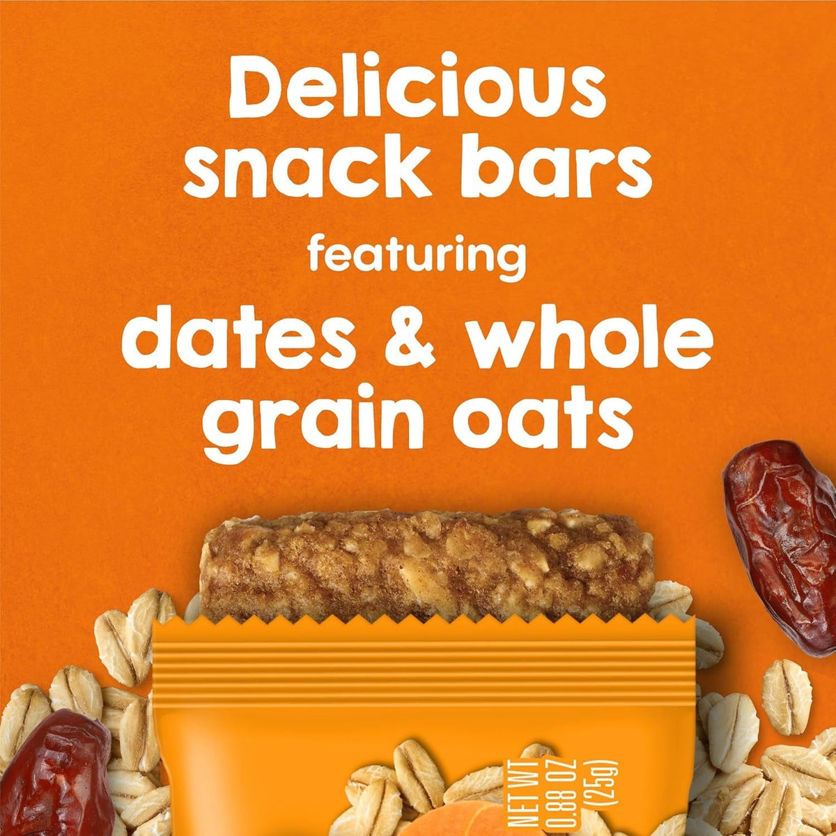Organic Bananas & Carrots Soft-Baked Oat Bars (5 CT)