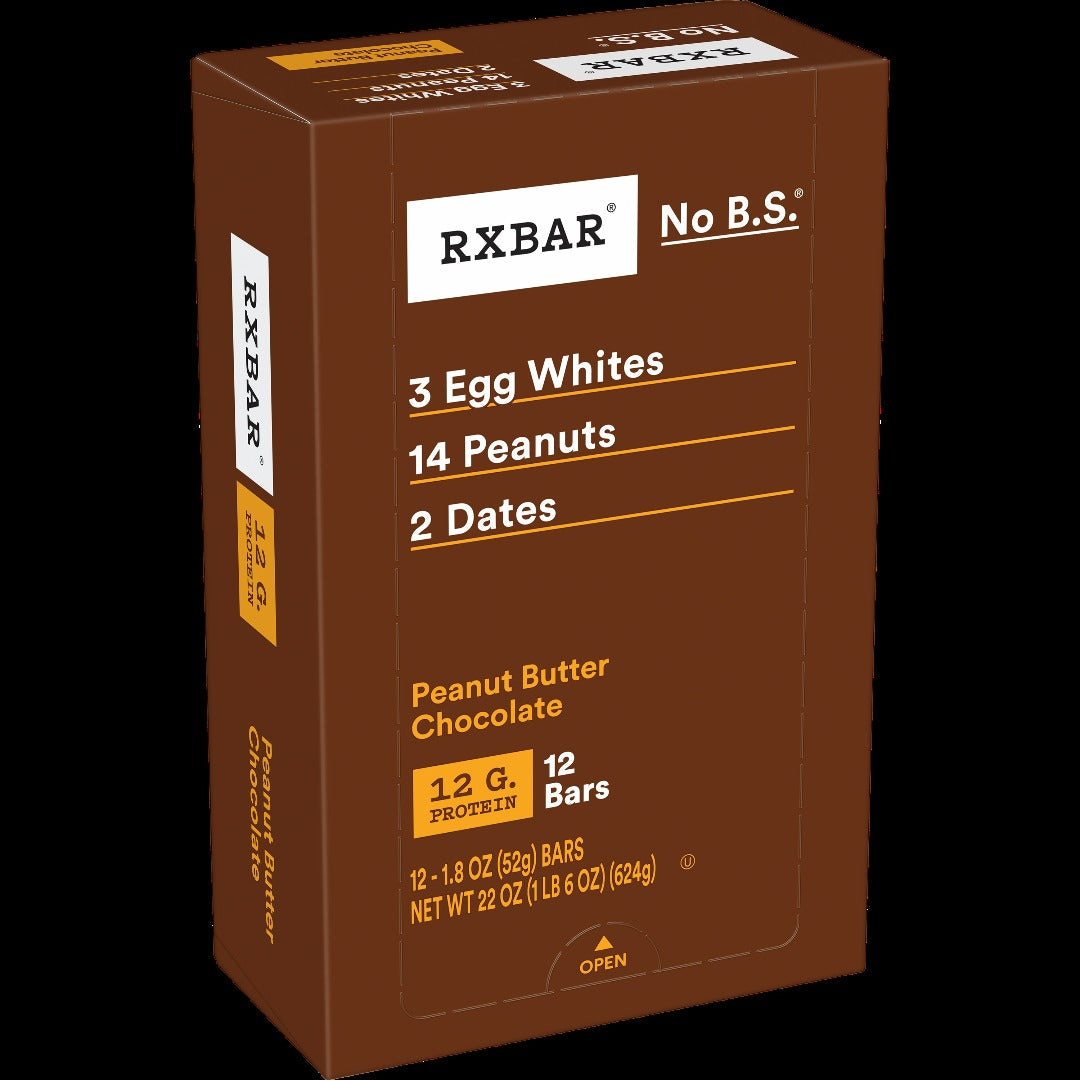 Peanut Butter Chocolate Protein Bars (12 CT)