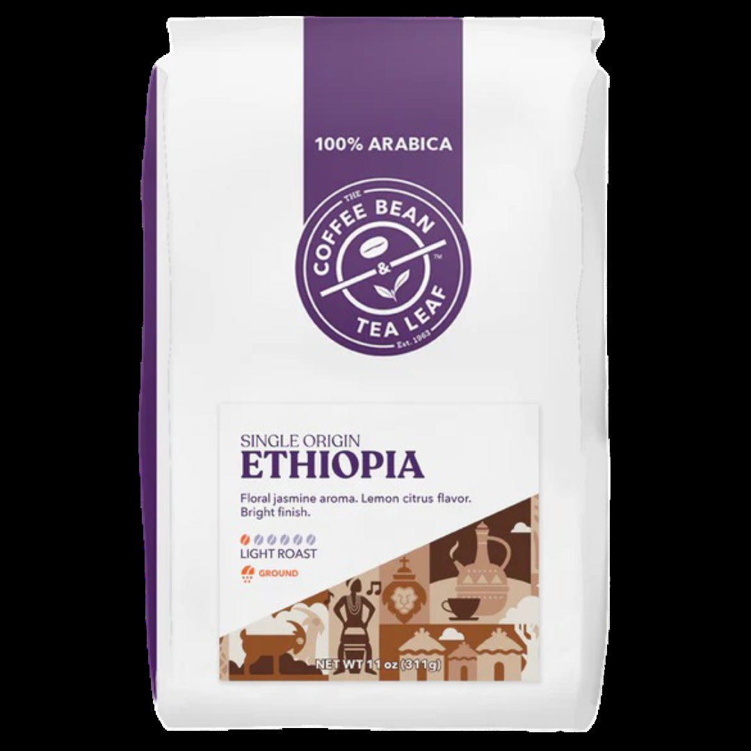 Ethiopia Yirgacheffe Light Roast Ground Coffee