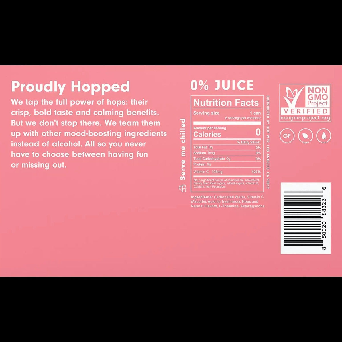 Ruby Red Grapefruit Sparkling Water (6 Pack)