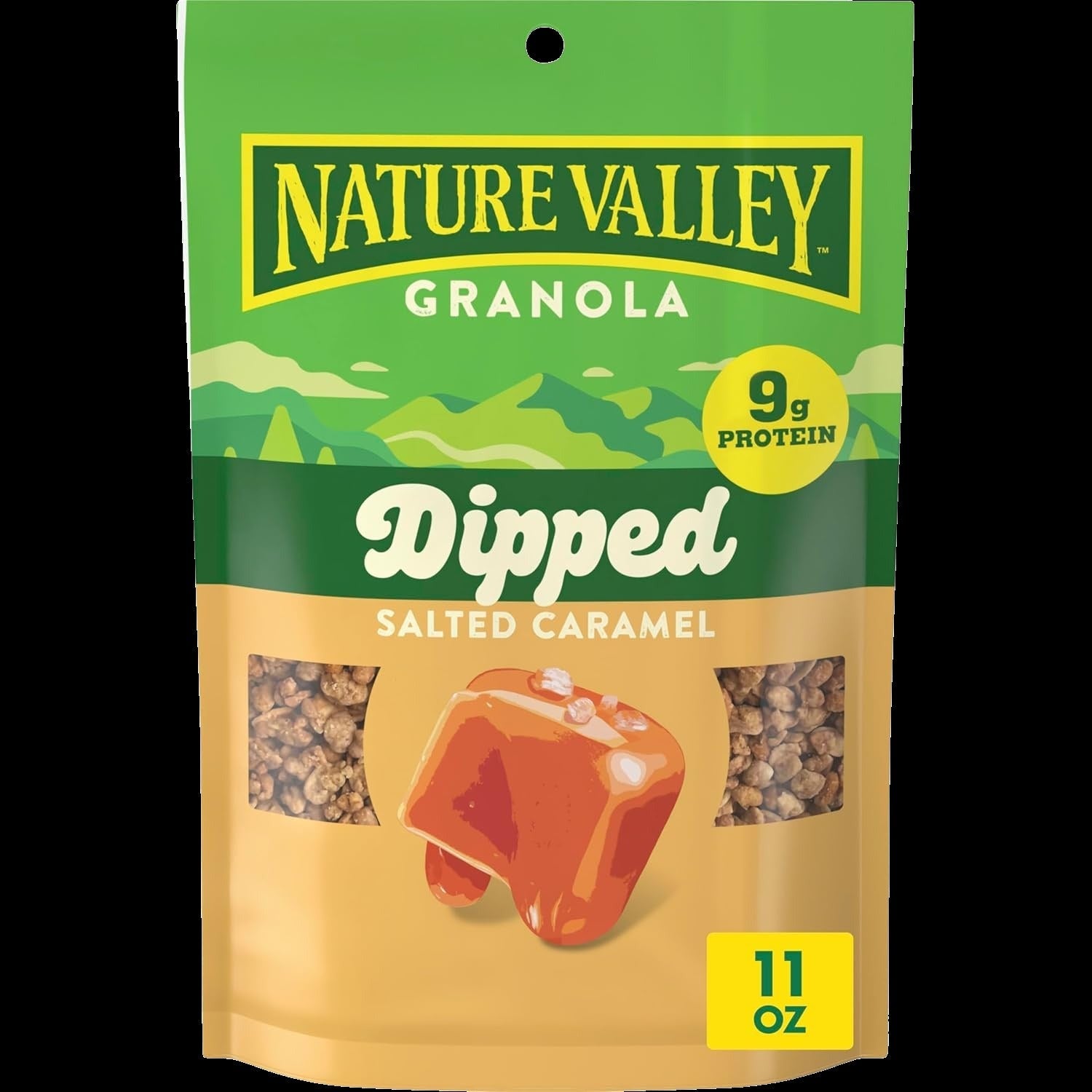 Dipped Salted Caramel Granola