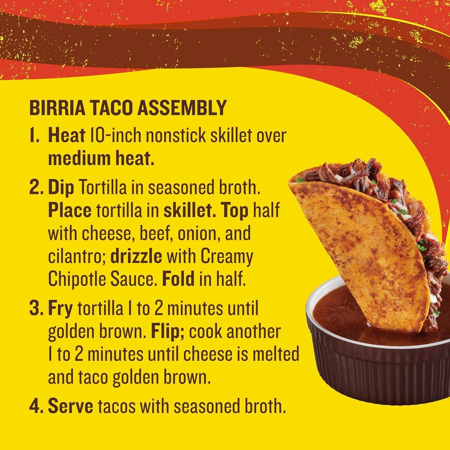 Birria Taco Seasoning, Sauce And Soft Tortillas Kit