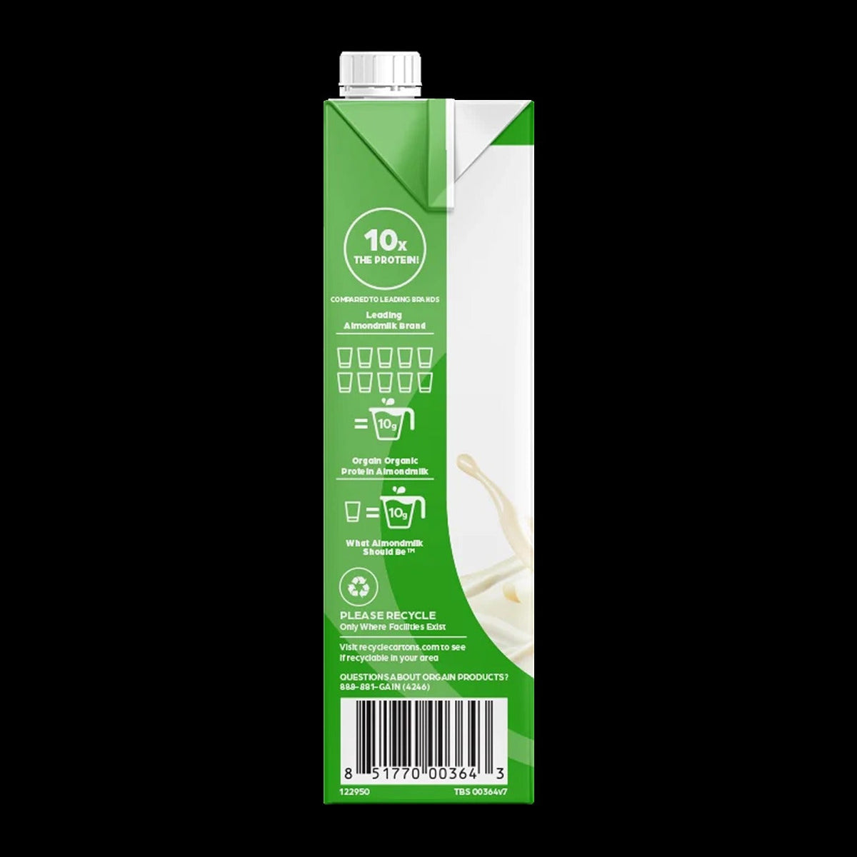 Organic Almond Milk Unsweetened