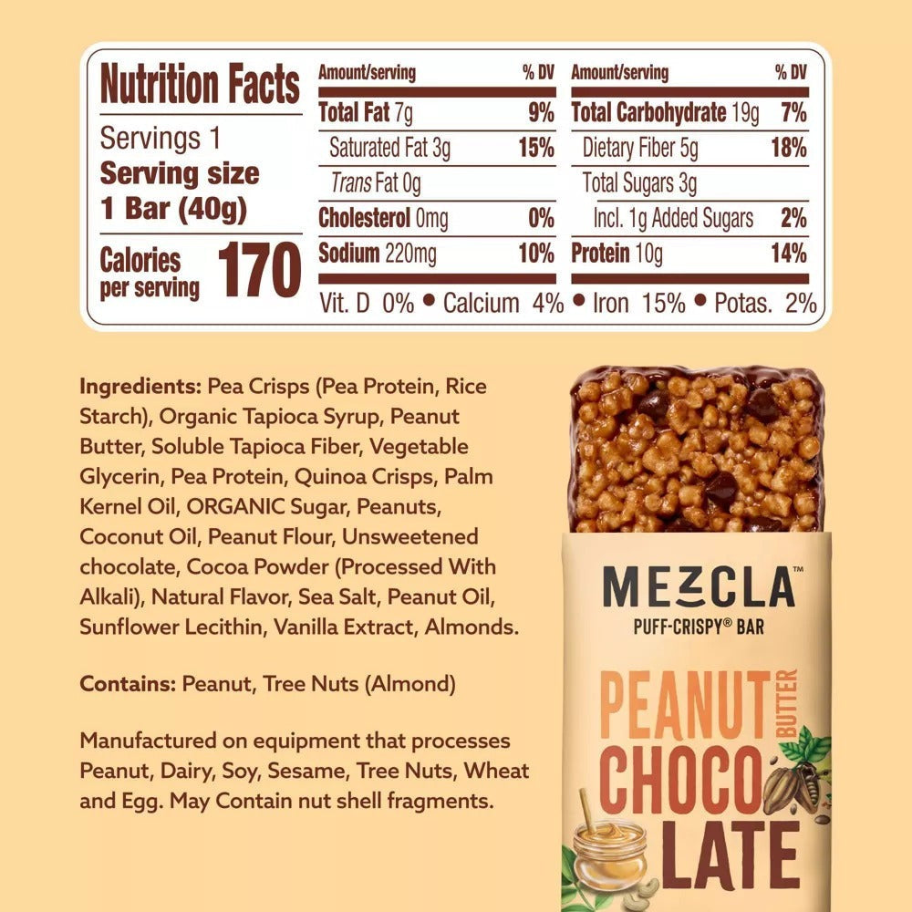 Peanut Butter Chocolate Bars (4 CT)