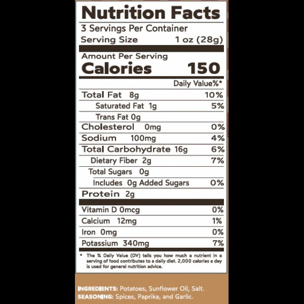 Savory Spices Potato Chips (6 Pack)