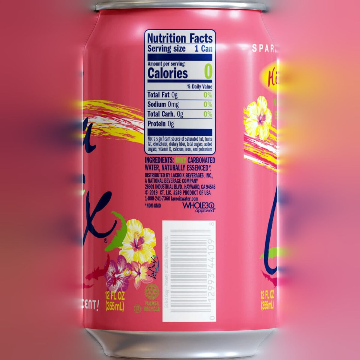 Hibiscus Sparkling Water (12 CT)