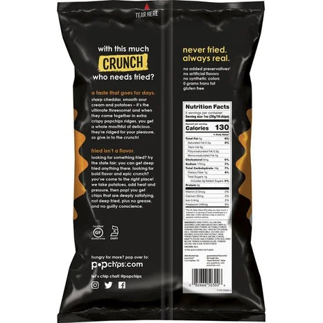 Cheddar & Sour Cream Chips