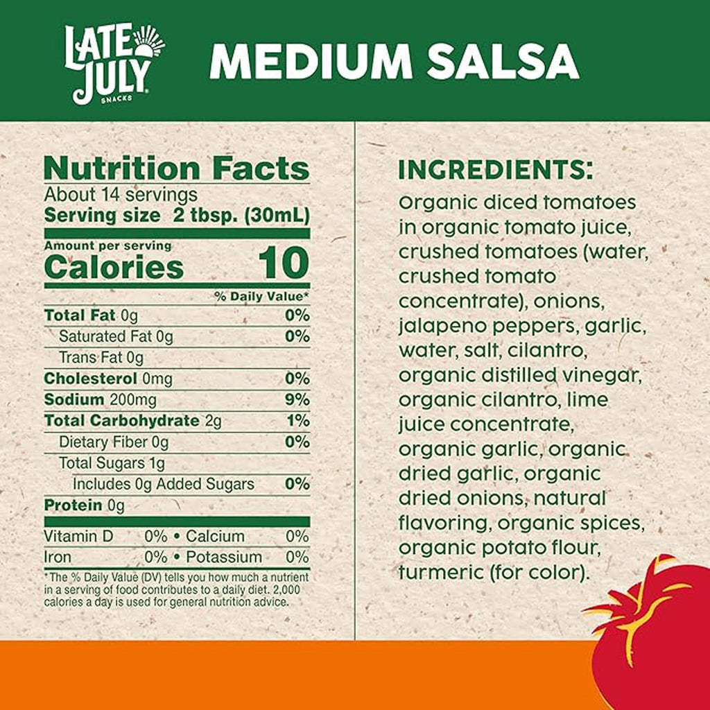 Organic Thick & Chunky Medium Salsa