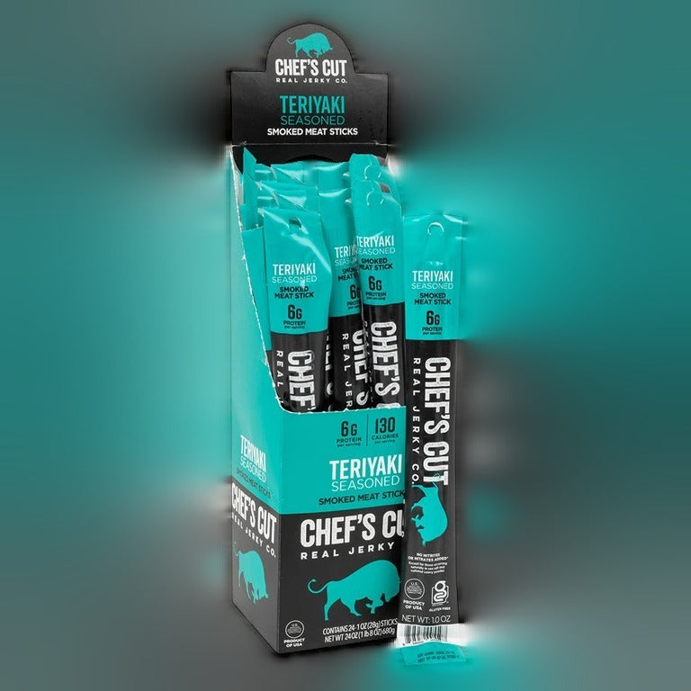 Teriyaki Smoked Meat Sticks (24 CT)