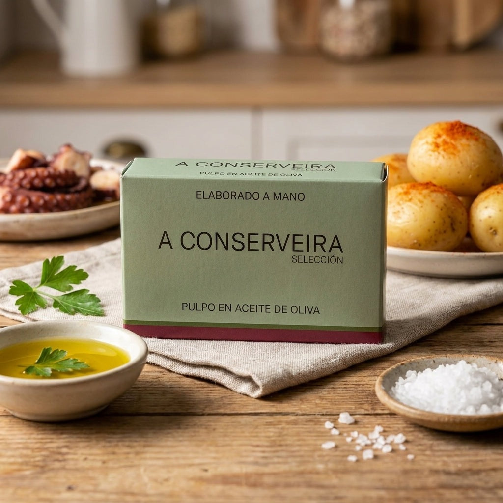 Octopus In Olive Oil (Tinned)