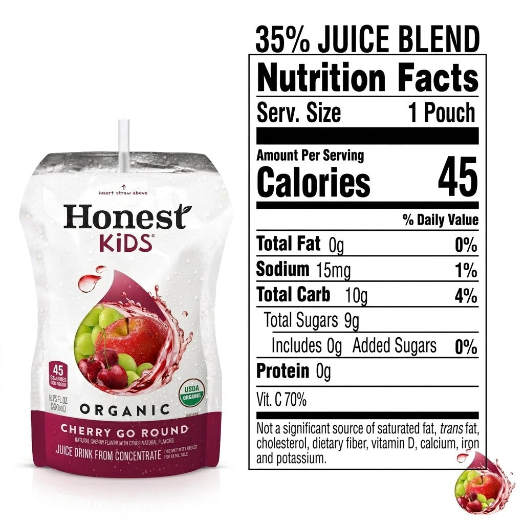 Cherry Go Round Organic Fruit Juice (8 CT)