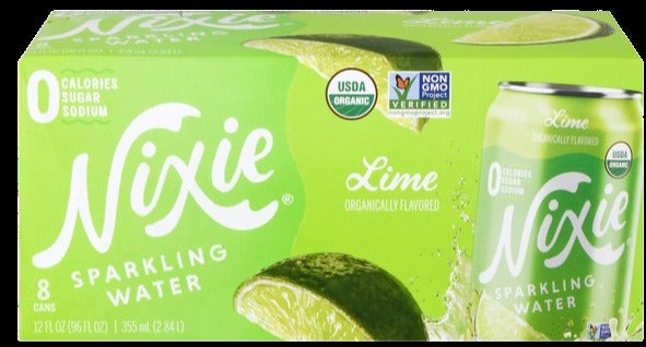 Lime Sparkling Water (8 Pack)