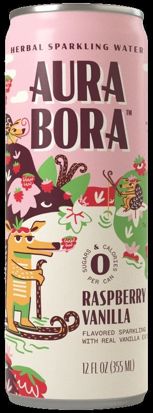 Raspberry Vanilla Sparkling Water (6 Pack)