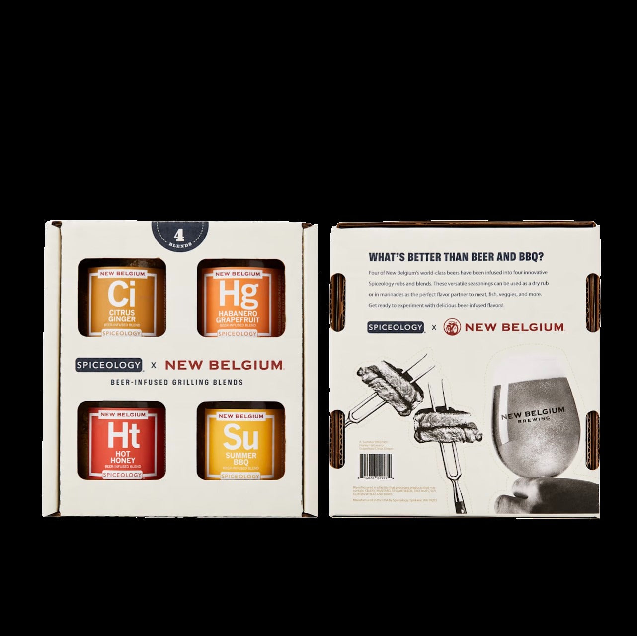 Ultimate Cookout Flight Beer-Infused Grilling Blends