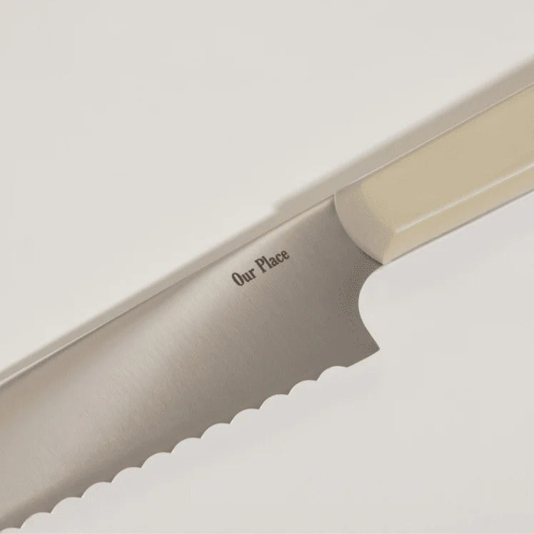 Serrated Slicing Knife - Steam