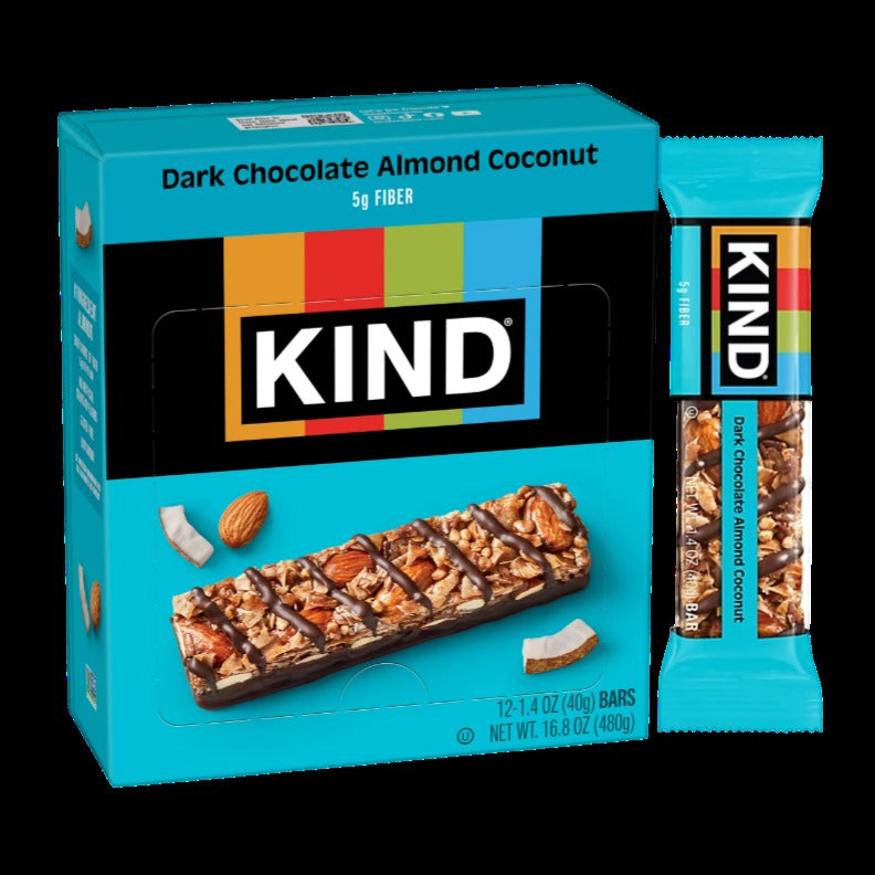 Dark Chocolate Almond & Coconut Kind Bar (12 CT)