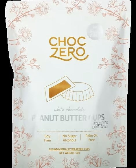 Sugar Free White Chocolate Peanut Butter Cup