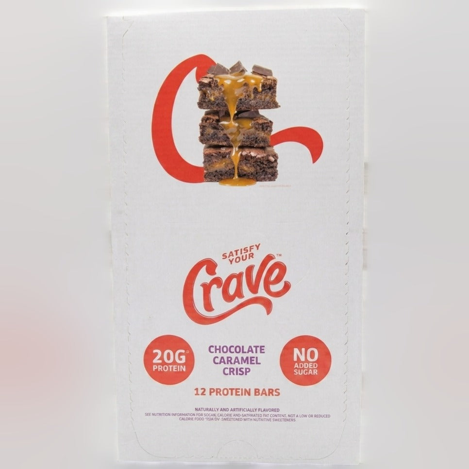 Chocolate Caramel Crisp Protein Bars (12 CT)