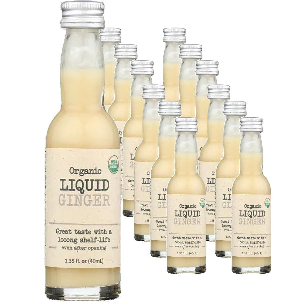 Organic Ginger Liquid Herbs (12 Pack)