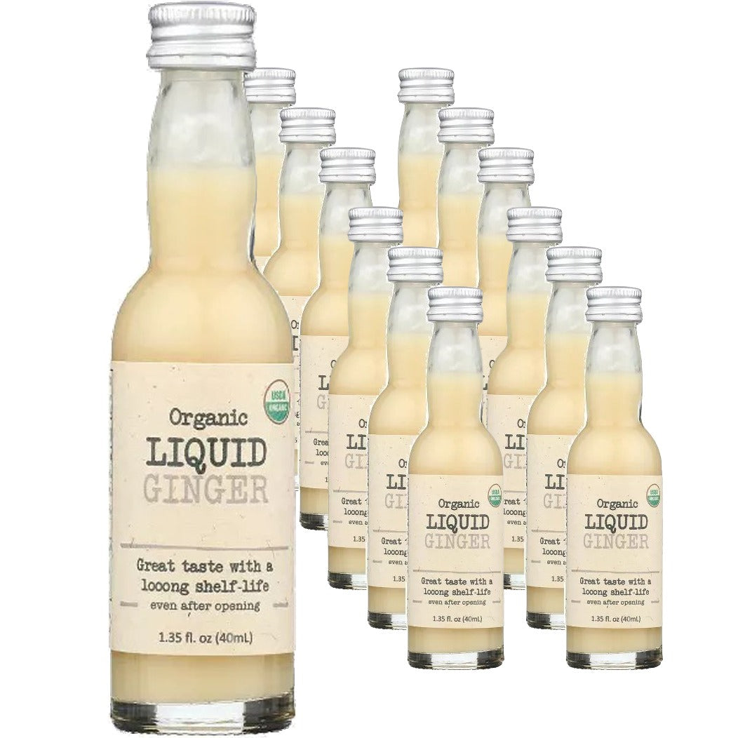 Organic Ginger Liquid Herbs (12 Pack)