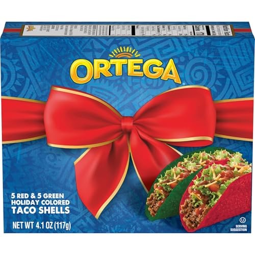 Red & Green Taco Shells (10 CT)