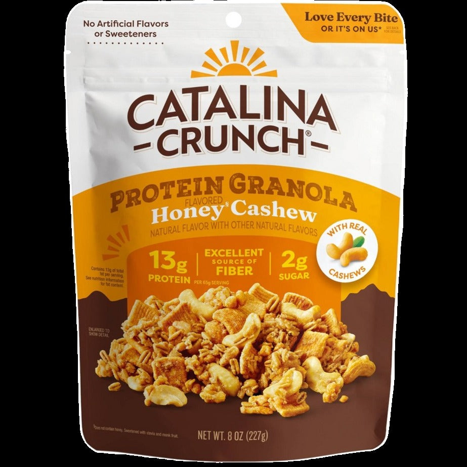 Honey Cashew Protein Granola