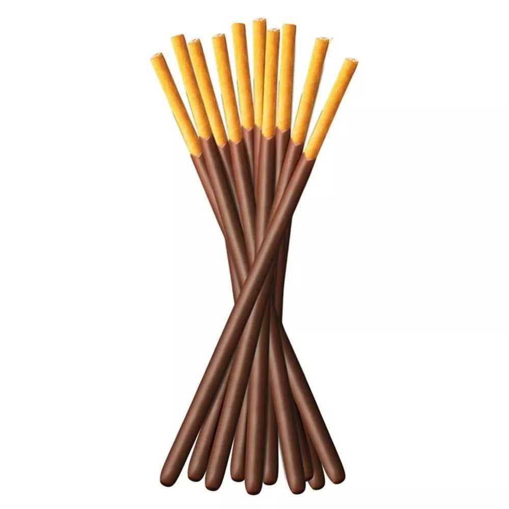 Pocky Chocolate Cream Covered Biscuit Sticks (20 CT)