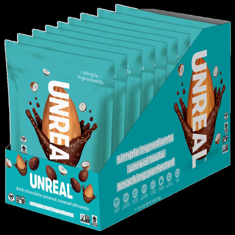 Dark Chocolate Coconut Almonds (9 Pack)