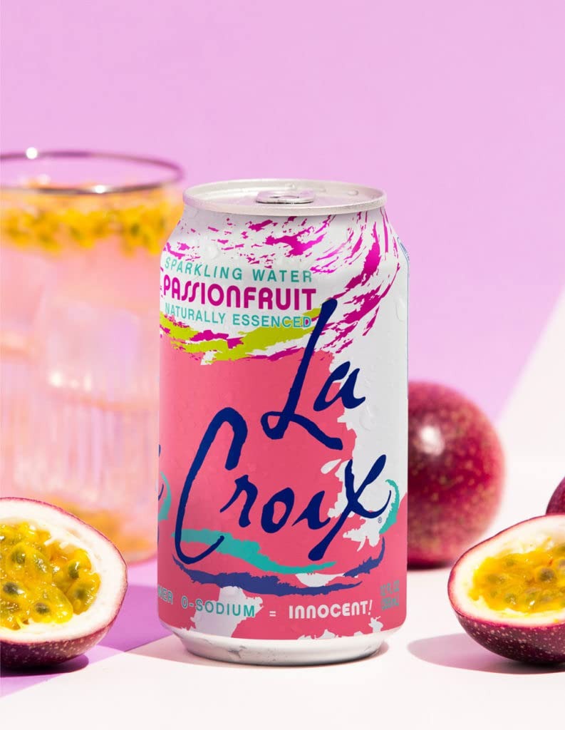 Naturally Passionfruit Essenced Sparkling Water (8 Pack)