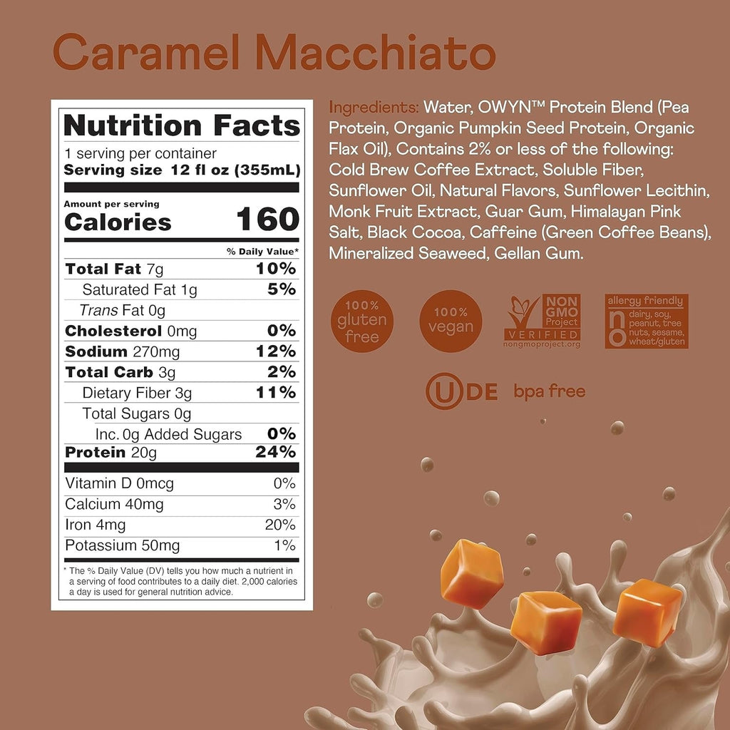 Caramel Macchiato Double Shot Coffee