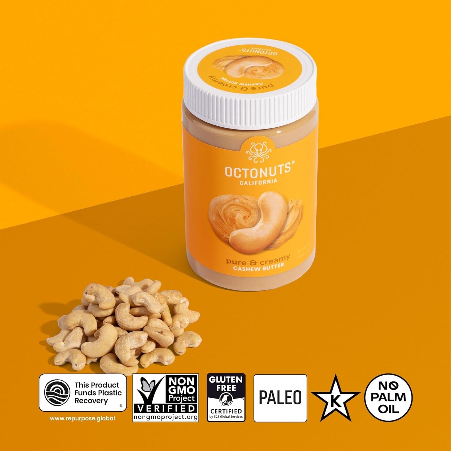 Pure & Creamy Cashew Butter