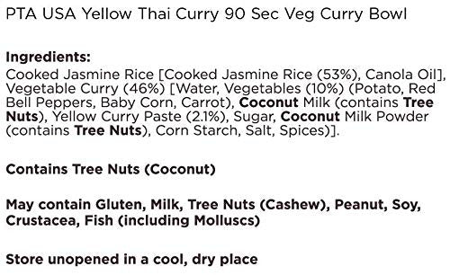 Thai Yellow Curry With Jasmine Rice Entree (4 CT)