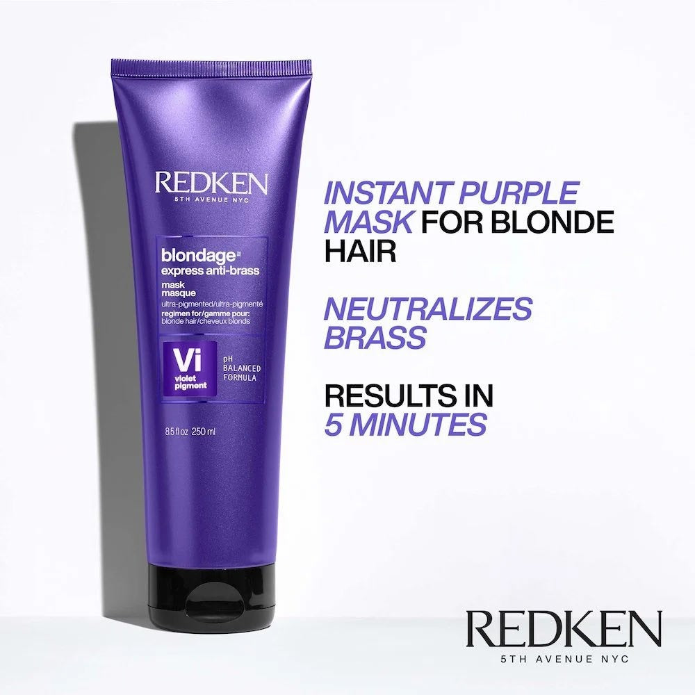 Blondage Express Anti-Brass Purple Hair Mask