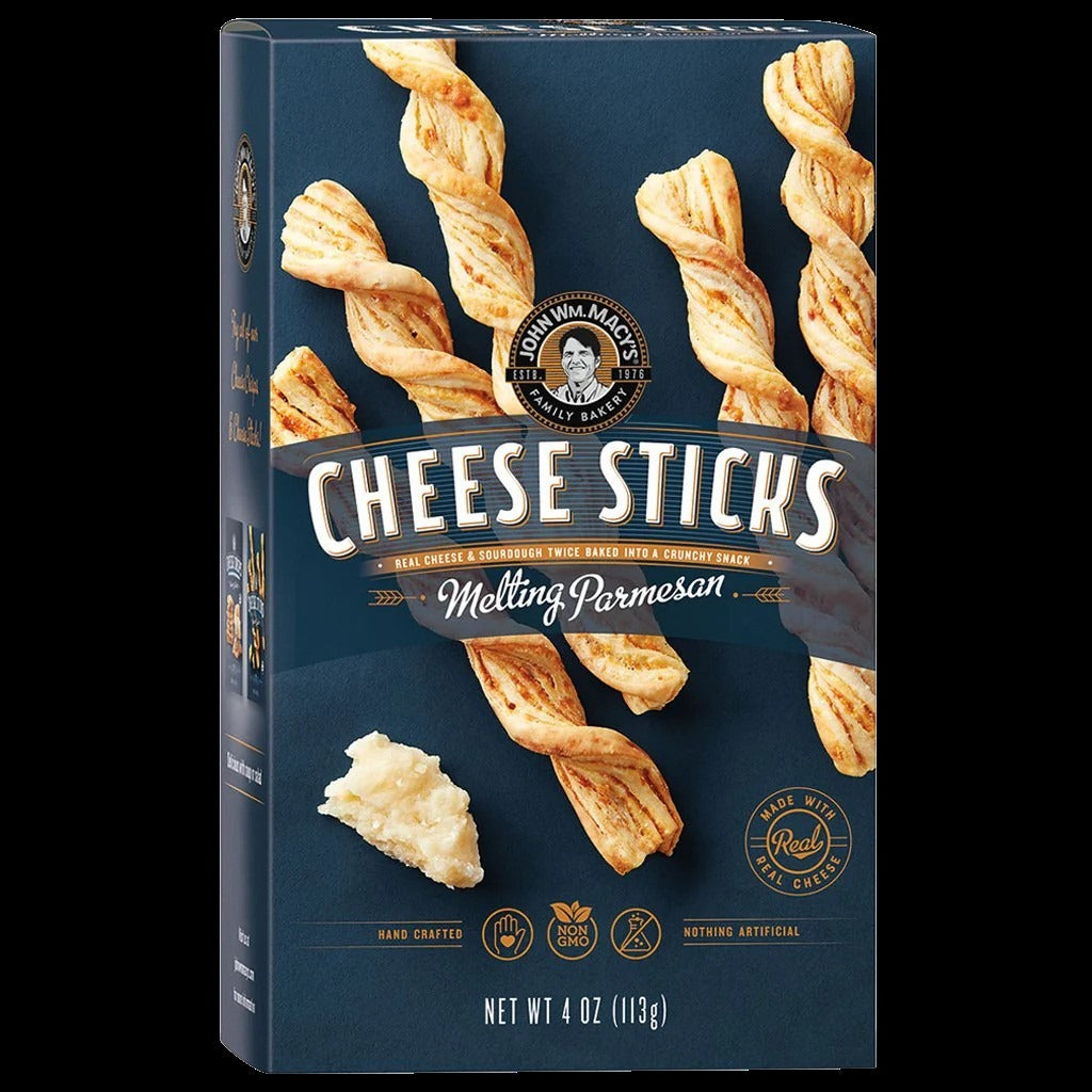 Melting Parmesan Cheese Sticks