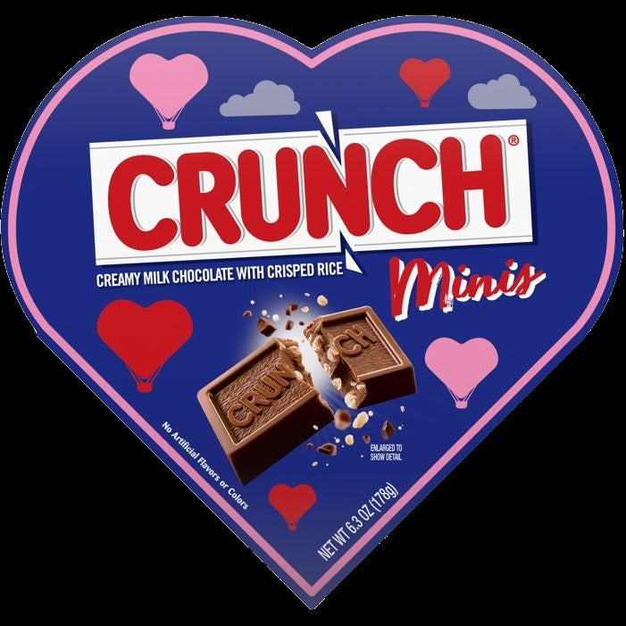 Minis Valentines Candy Bars