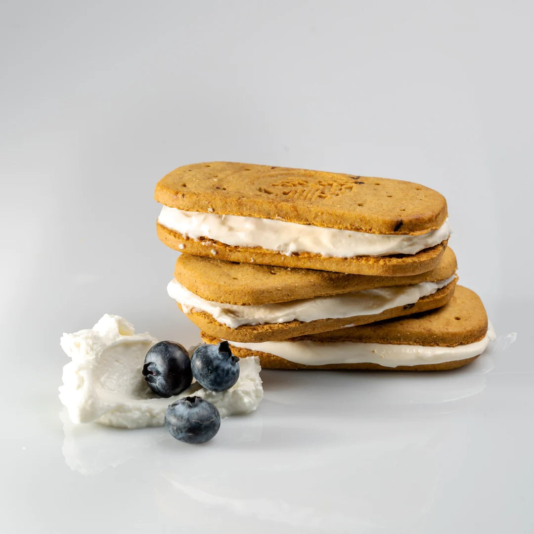 Blueberry Sandwich Breakfast Biscuit