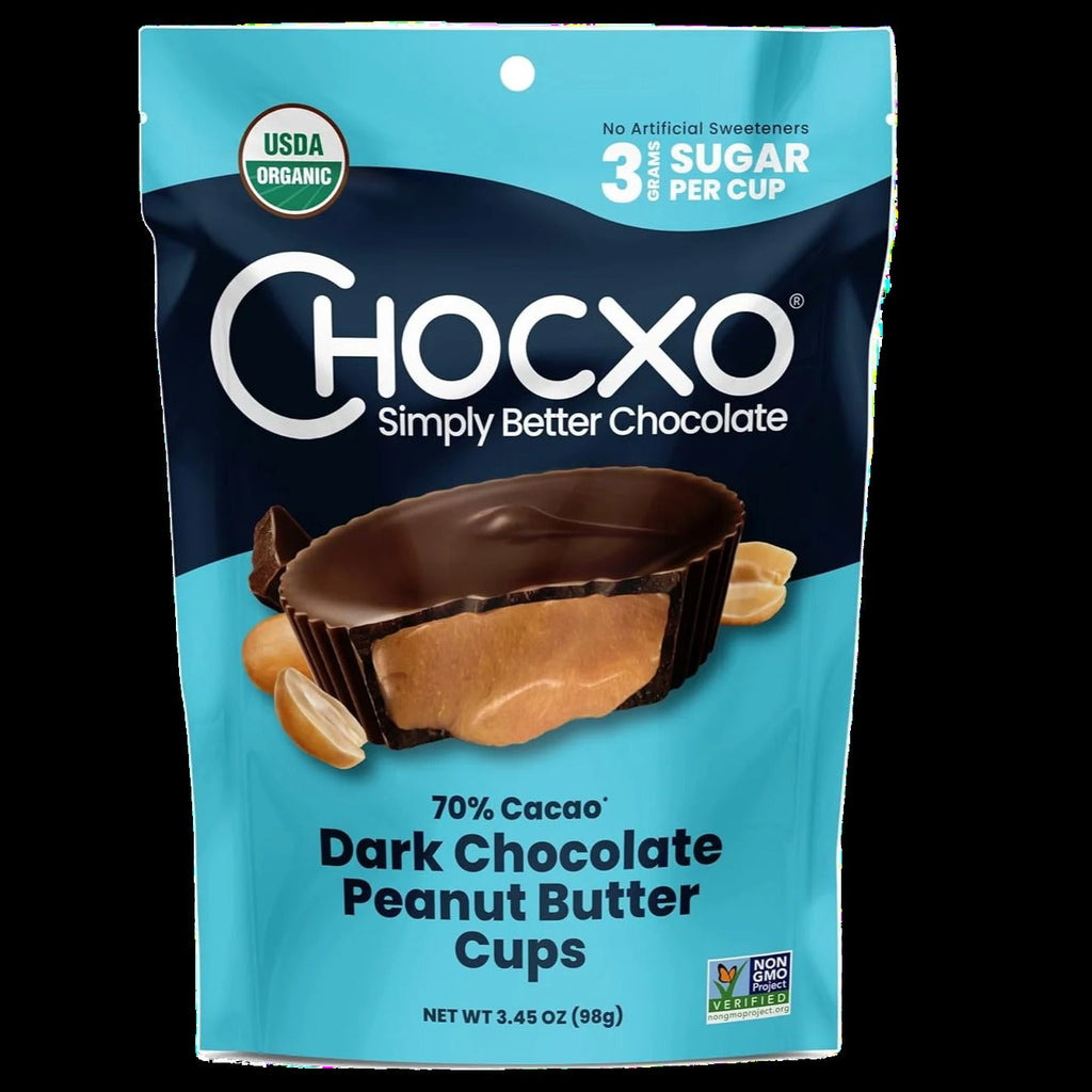 Organic Dark Chocolate Peanut Butter Cups