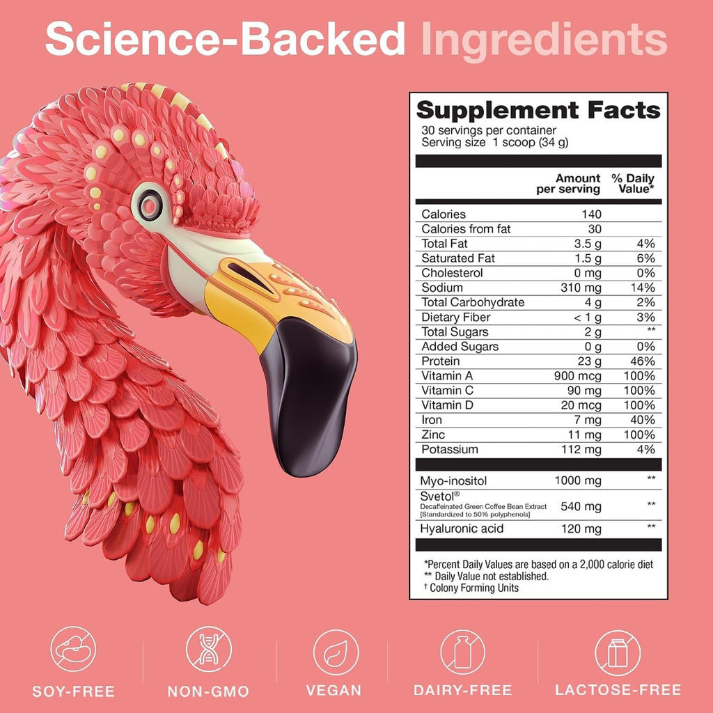 Fitmingo Vanilla Plant-Based Protein Powder