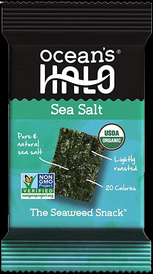 Sea Salt Seaweed Snacks (20 pack)