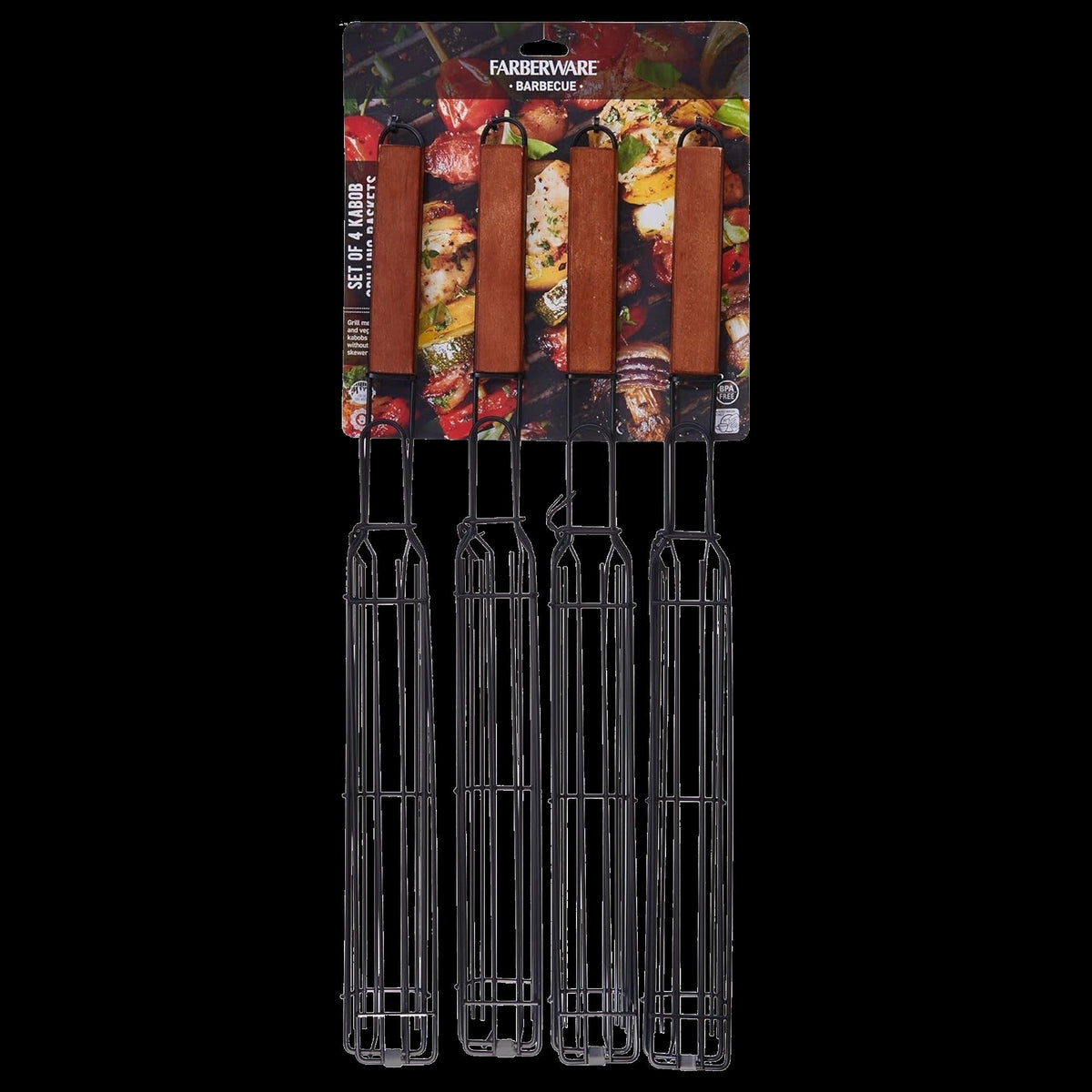 BBQ Shish Kabob Grilling Baskets