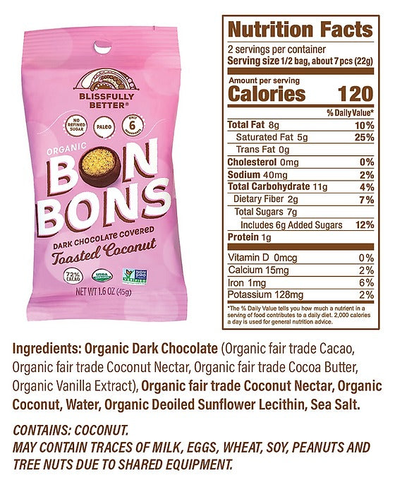Toasted Coconut Bon Bons