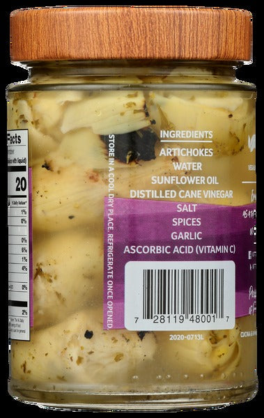Whole Grilled and Marinated Artichoke Hearts