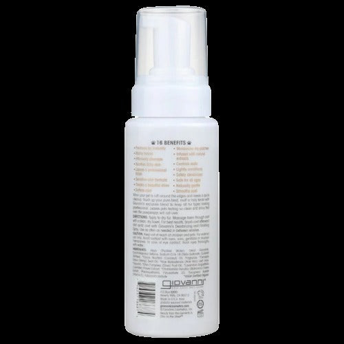 Waterless Foaming Pet Shampoo For Dog
